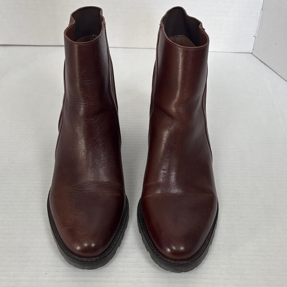 Crown Vintage Maij  2 Bootie rich mahogany Leather Womens  10
